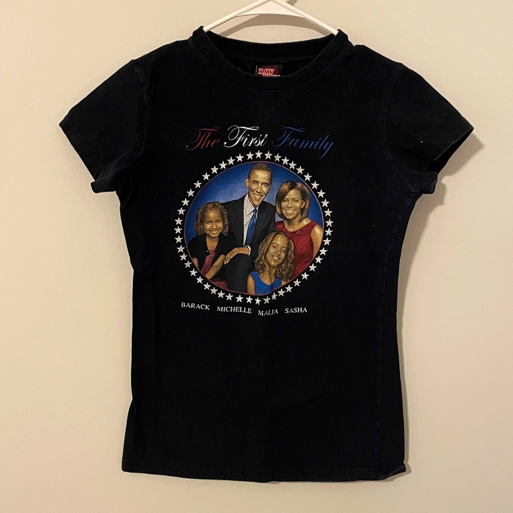 Obama "The First Family" Commemorative T-Shirt - Women
